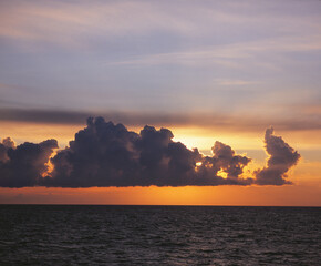 Abend am Meer