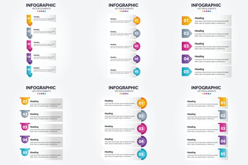 This vector illustration infographics set is perfect for advertising in a brochure. flyer. or magazine.