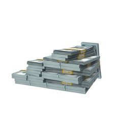 A pack of $100 bills