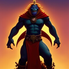 Fototapeta premium Demon - Devil - Shaman Character