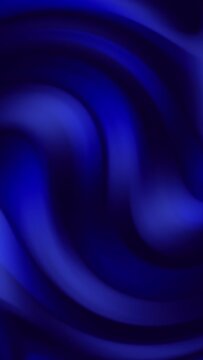 Abstract blue waves background Vertical video