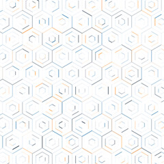 Creative White 3d Hexagone Background