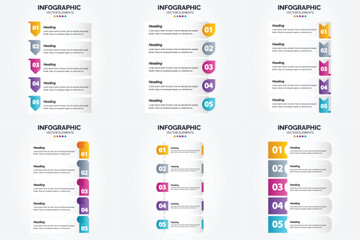 Flat design vector infographics perfect for advertising brochures. flyers. and magazines.