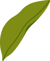 Green soybean plant flat icon Agriculture Green healthy vegetable
