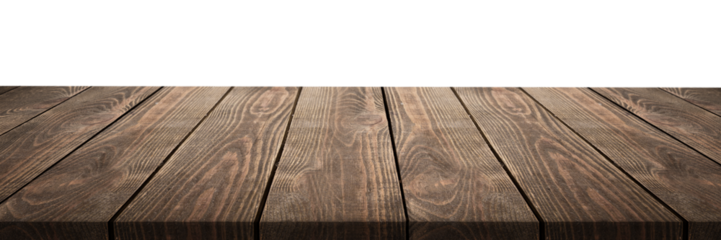 Blank wooden table top for product placement