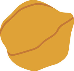 Chickpeas flat icon Grain cultivation Agriculture