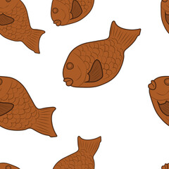 Korean street food, korean traditional food, asian food vector