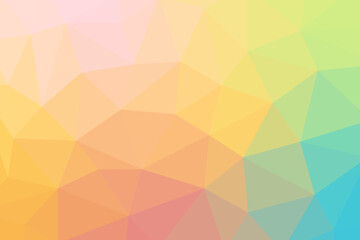 Obraz premium Vector abstract background with polygonal grid gradient. Blurred bright illustration for backdrop.