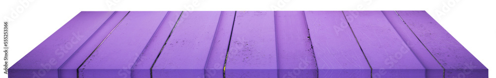 Poster Empty wooden table, wooden planks, background