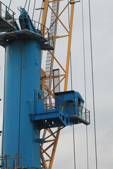 crane in port
