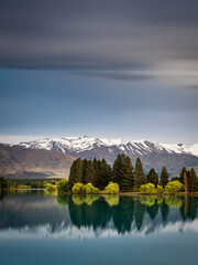 Lake Ruataniwha.  Canterbury, New Zealand.