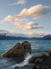 Lake Pukaki.  Canterbury, New Zealand.