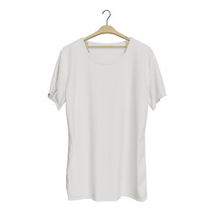 T-shirt model front view mockup