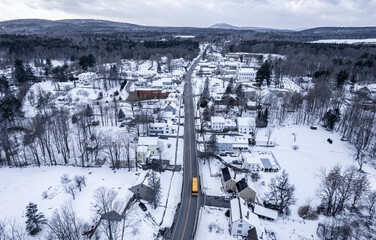 Winter town
-Ashby, Massachusetts 
