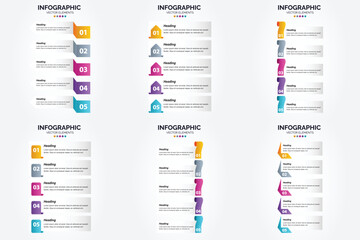 Use this set of vector illustration infographics for advertising in a brochure. flyer. or magazine.