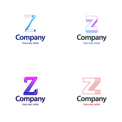 Letter Z Big Logo Pack Design Creative Modern logos design for your business