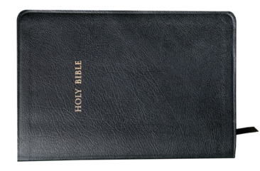 Holy Christian bible book for praying