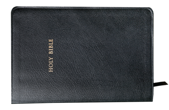 Holy Christian bible book for praying