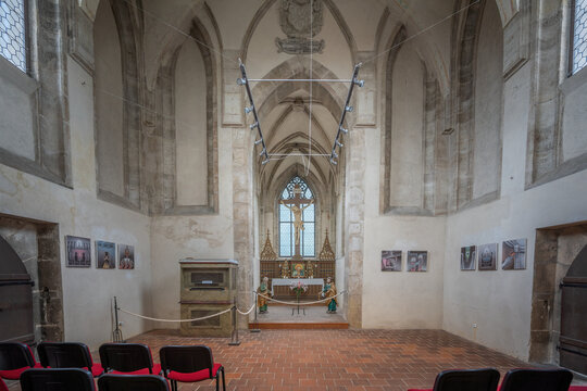 Sedlec Ossuary Chapel Interior - Kutna Hora, Czech Republic
