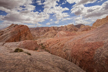 Strange and Colorful Rock Valley of Fire