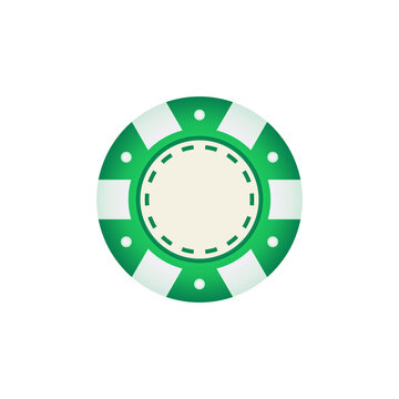Poker chips shiny icon vector design templates