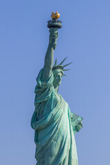 Fototapeta premium The Statue of Liberty (La Liberté éclairant le monde), Liberty Island, New York City, United States.