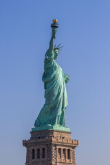 Fototapeta premium The Statue of Liberty (La Liberté éclairant le monde), Liberty Island, New York City, United States.