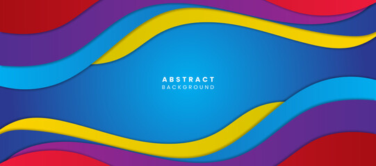 abstract colorful background vector illustration template