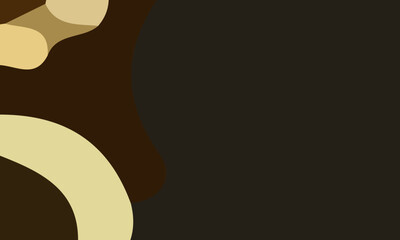 Aesthetic gold abstract background with copy space area. Suitable for poster and banner