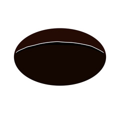 one large coffee bean