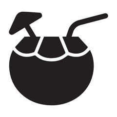 Hotel, ocean, party icon