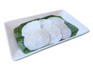 Thai Coconut Milk Custard (Thai Dessert) Khanom Thuai