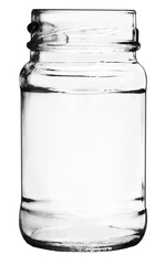 Cosmetic or medical glass bottle with liquid