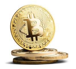 Physical version of gold cryptocurrency Bitcoin