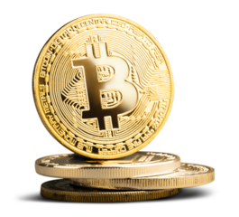 Physical version of gold cryptocurrency Bitcoin
