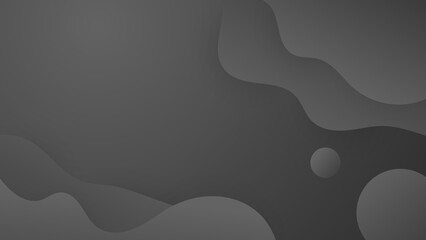 Abstract polygonal digital gray geometric shape subtle vector technology background.