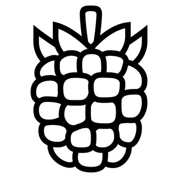recommend clip art: blackberry outline icon