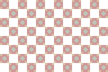 Classic Checkers Pattern Vector Images is surrounded on all four sides by a checker of a different colour.