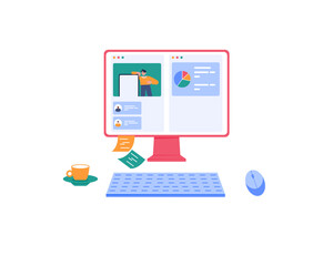Computer for video review and work