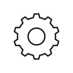 Gear Logo Template vector icon illustration design
