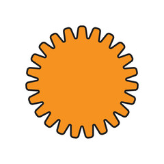 Gear Logo Template vector icon illustration design