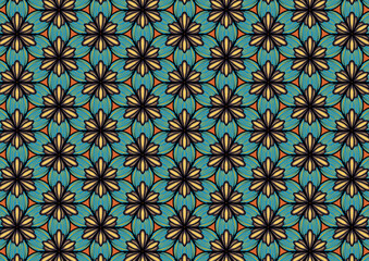 Geometric ethnic pattern design. Aztec fabric carpet mandala ornament chevron textile decoration wallpaper.