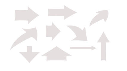 arrow icon vector flat color