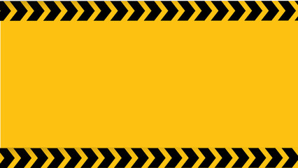 Vector set of restriction tapes, Warning tape and police line, Black and yellow line striped. Vector illustration on Yellow transparent Background 