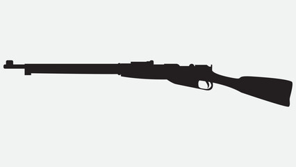gun isolated on white background