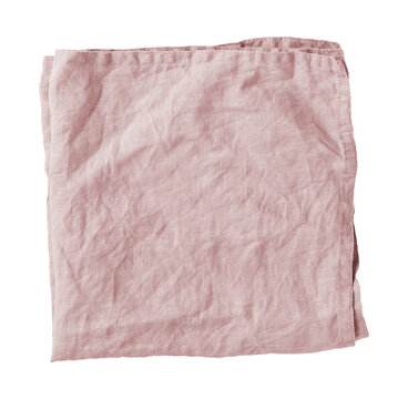 shabby handkerchief isolated