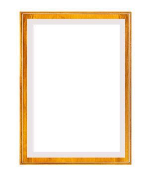 wood frame isolated