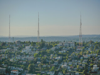 View of the Seattle cityscape