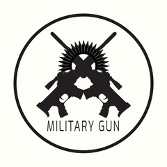 Gun , Bullet vantage design editable vector file so new concept idea.