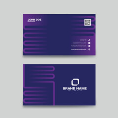 Modern and clean Business card, Name card, and Visiting card design template.
